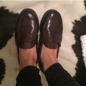Leather Sperry Loafers